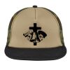 Flat Bill Snapback Trucker Cap Thumbnail