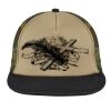 Flat Bill Snapback Trucker Cap Thumbnail