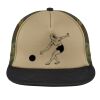 Flat Bill Snapback Trucker Cap Thumbnail