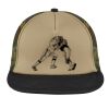 Flat Bill Snapback Trucker Cap Thumbnail