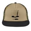 Flat Bill Snapback Trucker Cap Thumbnail