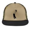 Flat Bill Snapback Trucker Cap Thumbnail