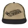 Flat Bill Snapback Trucker Cap Thumbnail