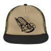 Flat Bill Snapback Trucker Cap Thumbnail