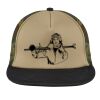 Flat Bill Snapback Trucker Cap Thumbnail