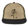 Flat Bill Snapback Trucker Cap Thumbnail