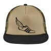 Flat Bill Snapback Trucker Cap Thumbnail