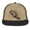 Flat Bill Snapback Trucker Cap Thumbnail