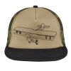 Flat Bill Snapback Trucker Cap Thumbnail