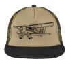 Flat Bill Snapback Trucker Cap Thumbnail