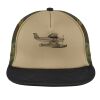 Flat Bill Snapback Trucker Cap Thumbnail