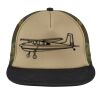 Flat Bill Snapback Trucker Cap Thumbnail