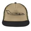 Flat Bill Snapback Trucker Cap Thumbnail