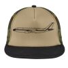 Flat Bill Snapback Trucker Cap Thumbnail