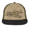 Flat Bill Snapback Trucker Cap Thumbnail