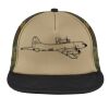 Flat Bill Snapback Trucker Cap Thumbnail