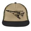 Flat Bill Snapback Trucker Cap Thumbnail