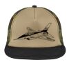 Flat Bill Snapback Trucker Cap Thumbnail