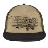 Flat Bill Snapback Trucker Cap Thumbnail