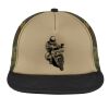 Flat Bill Snapback Trucker Cap Thumbnail