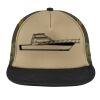 Flat Bill Snapback Trucker Cap Thumbnail