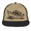 Flat Bill Snapback Trucker Cap Thumbnail