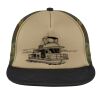 Flat Bill Snapback Trucker Cap Thumbnail