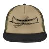 Flat Bill Snapback Trucker Cap Thumbnail