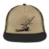 Flat Bill Snapback Trucker Cap Thumbnail