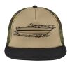 Flat Bill Snapback Trucker Cap Thumbnail