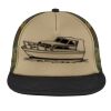 Flat Bill Snapback Trucker Cap Thumbnail