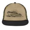 Flat Bill Snapback Trucker Cap Thumbnail