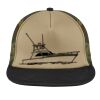 Flat Bill Snapback Trucker Cap Thumbnail