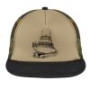 Flat Bill Snapback Trucker Cap Thumbnail