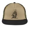 Flat Bill Snapback Trucker Cap Thumbnail