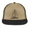 Flat Bill Snapback Trucker Cap Thumbnail