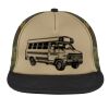 Flat Bill Snapback Trucker Cap Thumbnail