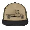 Flat Bill Snapback Trucker Cap Thumbnail