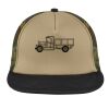 Flat Bill Snapback Trucker Cap Thumbnail