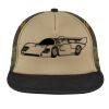 Flat Bill Snapback Trucker Cap Thumbnail