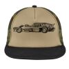 Flat Bill Snapback Trucker Cap Thumbnail