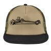 Flat Bill Snapback Trucker Cap Thumbnail