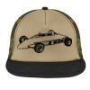 Flat Bill Snapback Trucker Cap Thumbnail