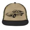 Flat Bill Snapback Trucker Cap Thumbnail