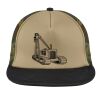 Flat Bill Snapback Trucker Cap Thumbnail