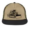 Flat Bill Snapback Trucker Cap Thumbnail