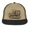 Flat Bill Snapback Trucker Cap Thumbnail