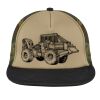 Flat Bill Snapback Trucker Cap Thumbnail