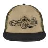 Flat Bill Snapback Trucker Cap Thumbnail