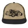 Flat Bill Snapback Trucker Cap Thumbnail